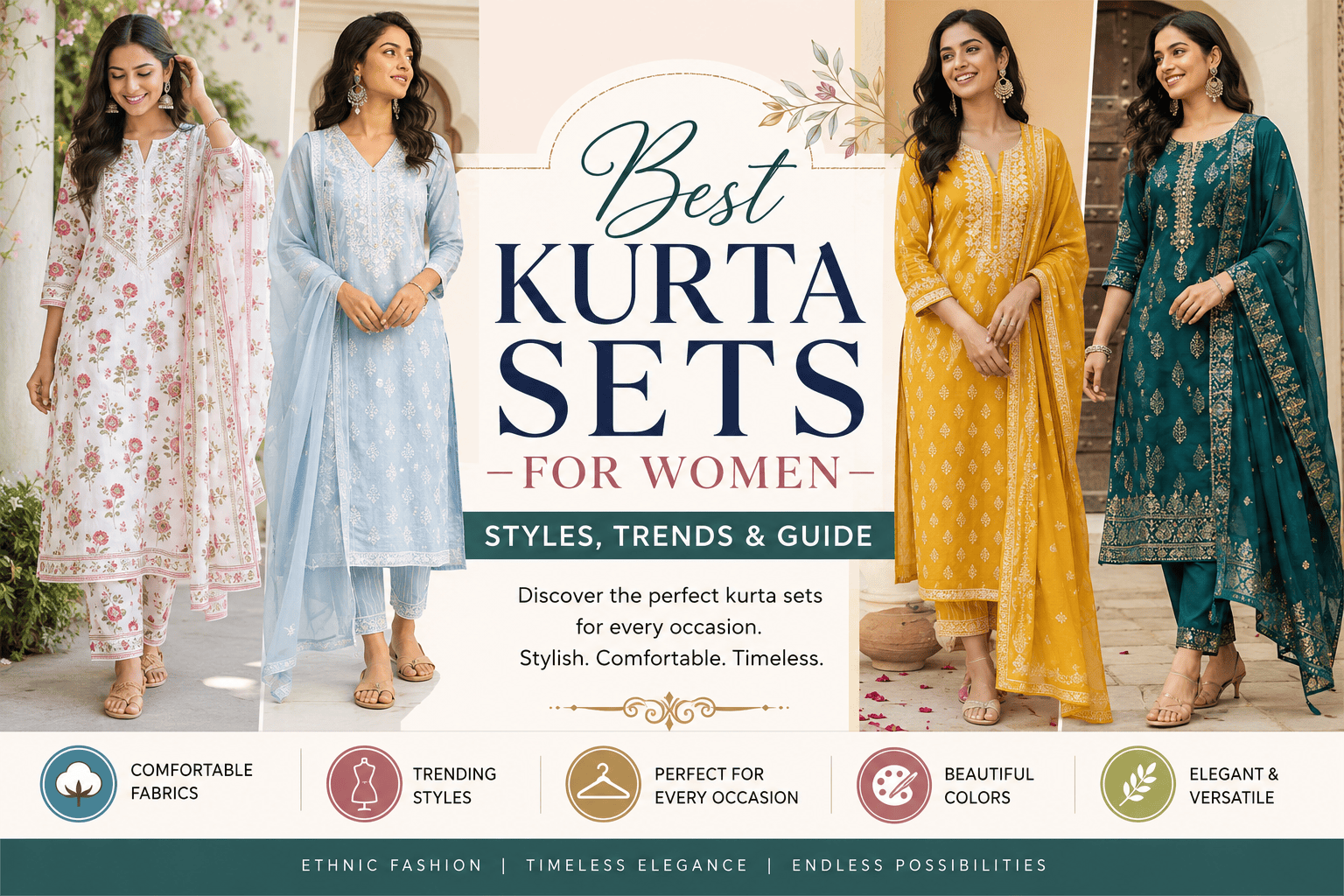 Read more about the article Best Kurta Sets for Women: The Ultimate Style Guide for Every Occasion (2026)