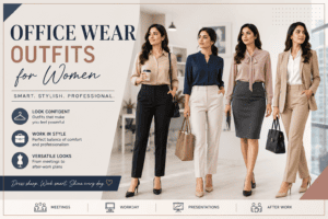 Read more about the article Office Wear Outfits for Women: A Complete Guide to Professional and Stylish Workplace Fashion