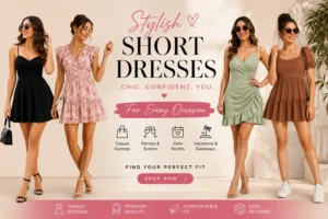 Read more about the article Short Dresses for Women: The Ultimate Style Guide for Every Occasion