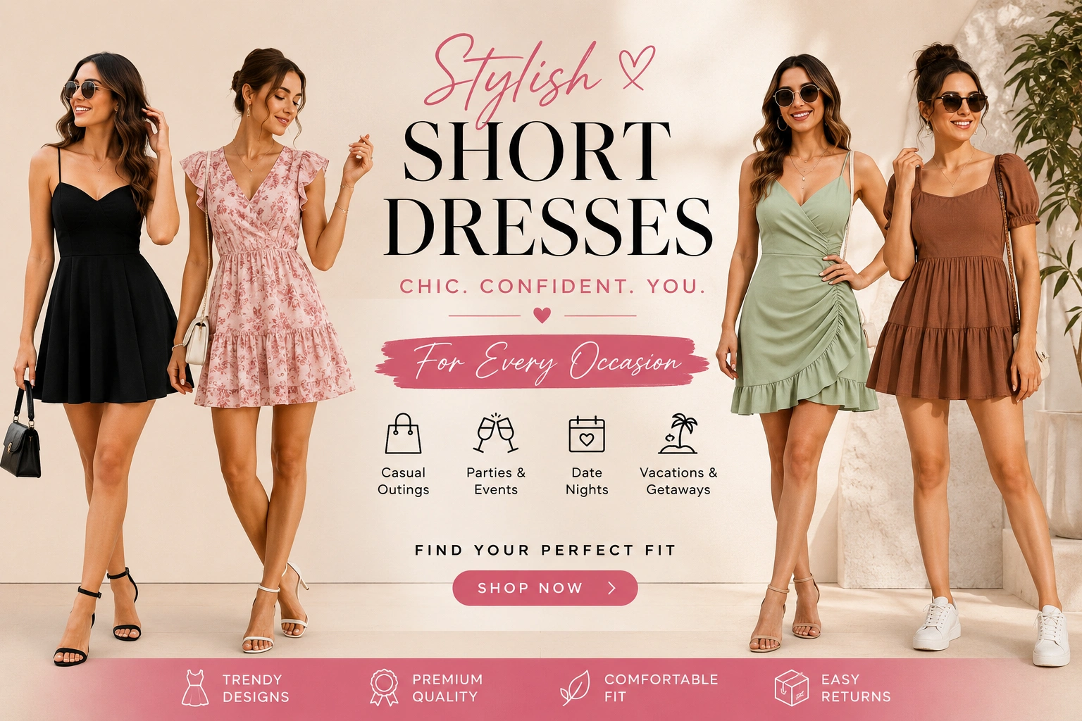 Read more about the article Short Dresses for Women: The Ultimate Style Guide for Every Occasion